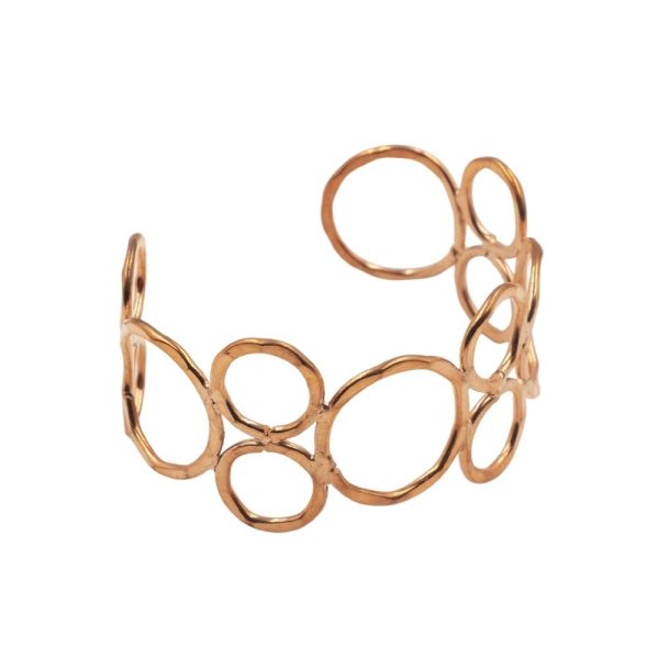 BRACCIALETTO “AERIS” A FIORE IN RAME