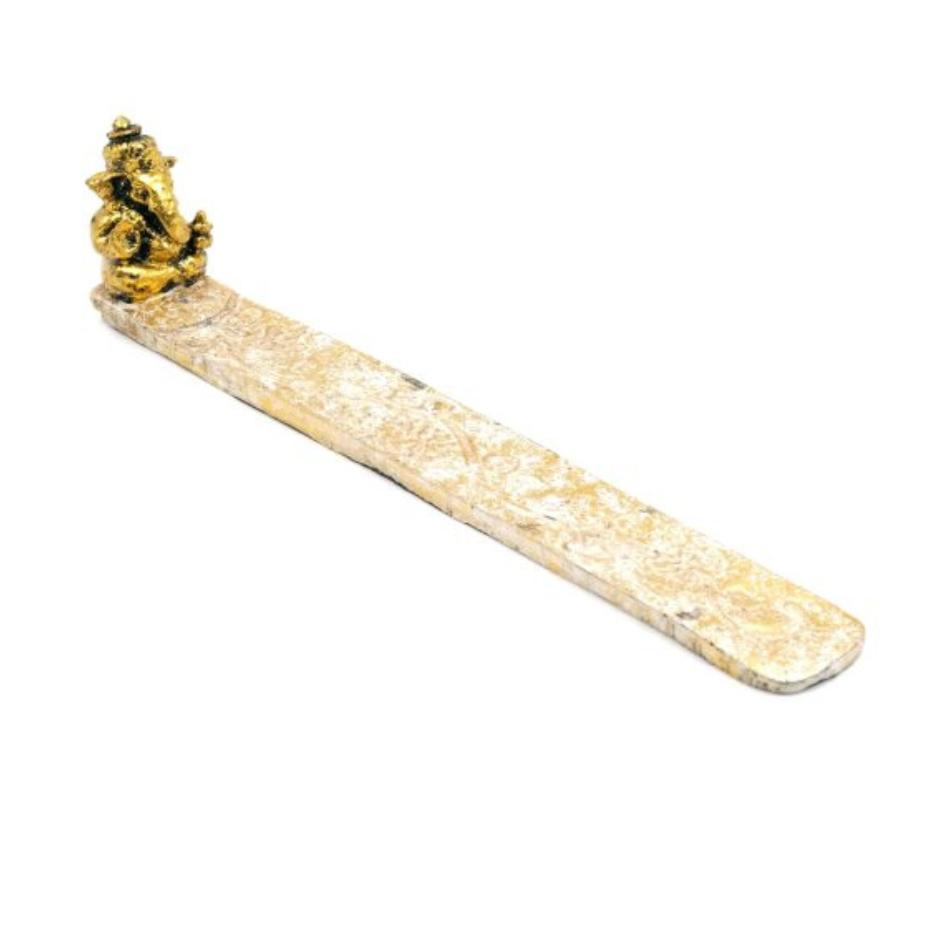 BRUCIAINCENSO a BARCHETTA con GANESH BIANCO