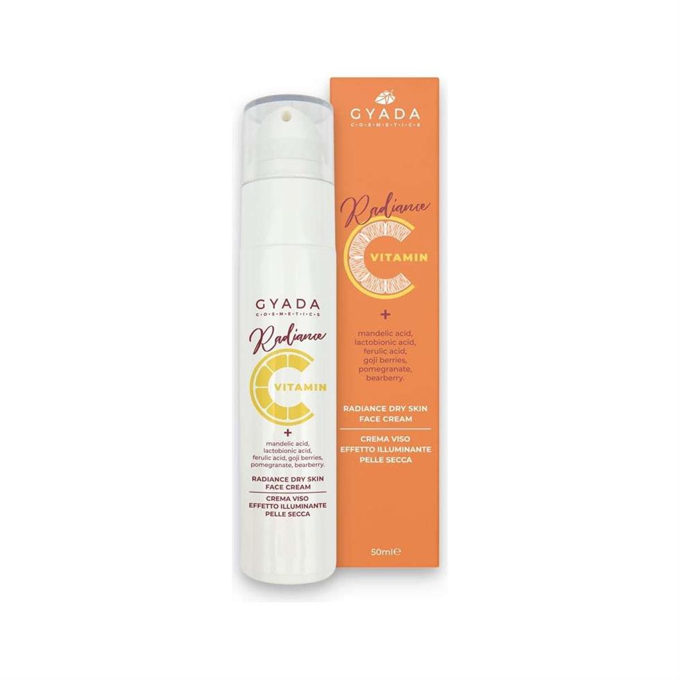 RADIANCE CREMA VISO ILLUMINANTE PELLI SECCHE 50 ML GYADA COSM