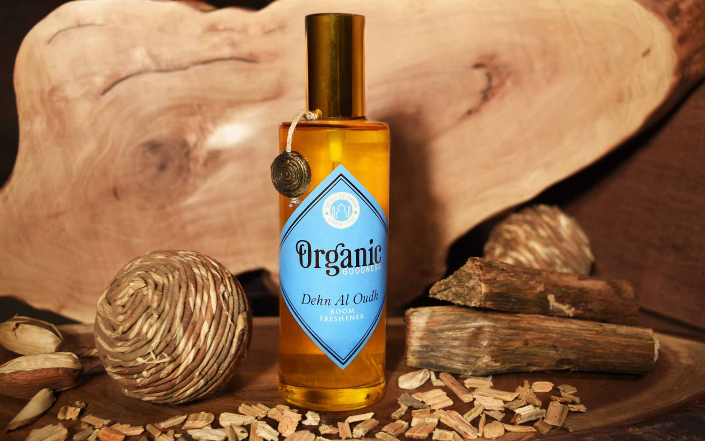 DEODORANTE PER AMBIENTE ORGANIC GOODNESS IN SPRAY "DEHN AL OUDH-AGARWOOD" ML 100