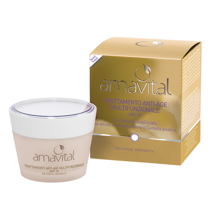 RETINOL INFINITY CON RETINOLO STABILIZZATO, OLI ATTIVATI ENZIMATICAMENTE E CENTELLA ASIATICA