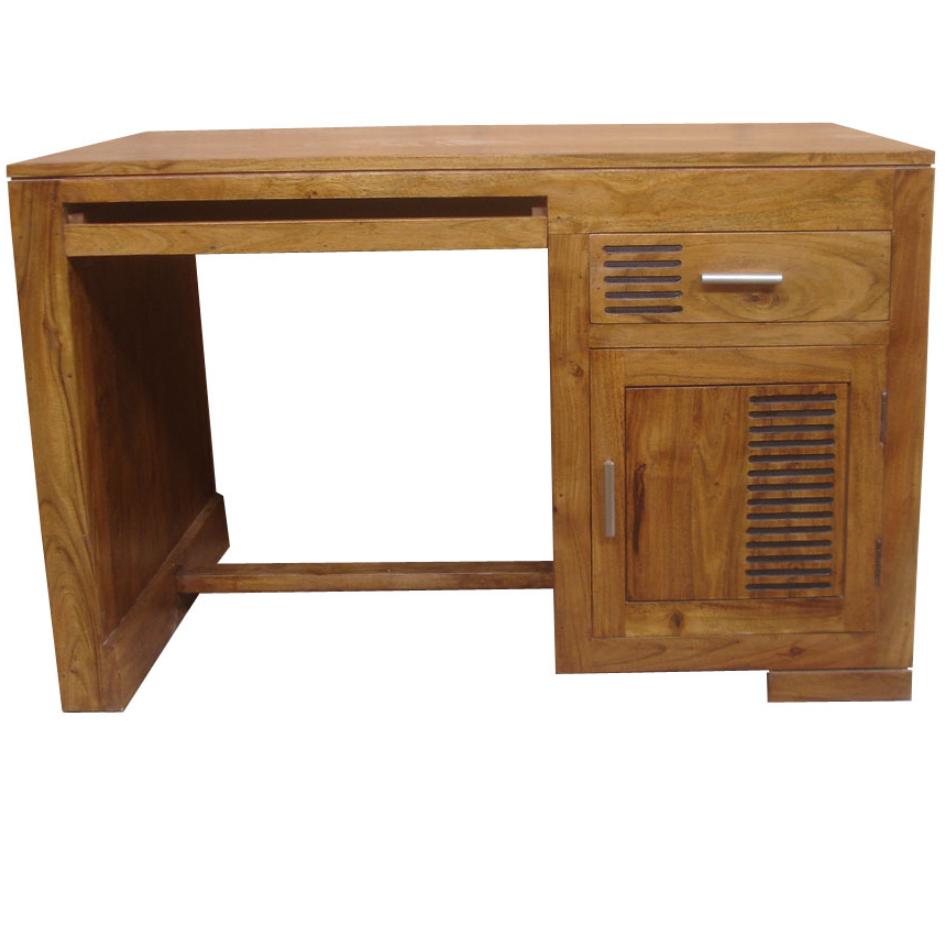 TURTLE COLLECTION:SCRITTOIO CMH75X120X76 IN ACACIA MOBILI ETNICI