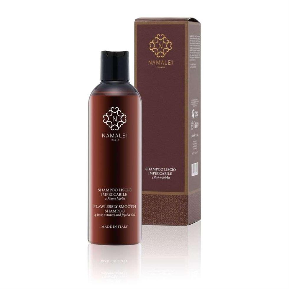 SHAMPOO LISCIO IMPECCABILE ALLE 4 ROSE E JOJOBA 250 ML NAMALEI