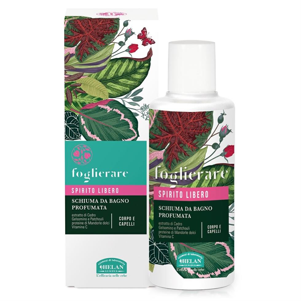 FOGLIERARE SPIRITO LIBERO SCHIUMA DA BAGNO PROFUM 200 ML HELAN