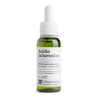 ACIDO IALURONICO MULTIPLO PESO MOLECOLARE ATTIVO PURO. SIERO VISO ANTIAGE, RIMPOLPANTE, IDRATANTE E LIFTANTE