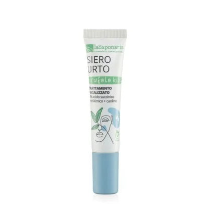 SIERO VISO URTO BRUFOLO KILL - TRATTAMENTO LOCALIZZATO - 5% ACIDO SUCCINICO E SHIKIMICO + CAOLINO