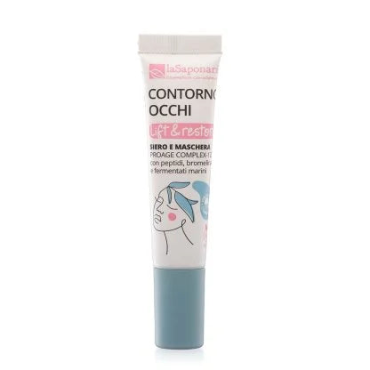 CONTORNO OCCHI LIFT & RESTORE SIERO E MASCHERA PROAGE COMPLEX - 12 CON PEPTIDI, BROMELINA E FERMENTATI MARINI