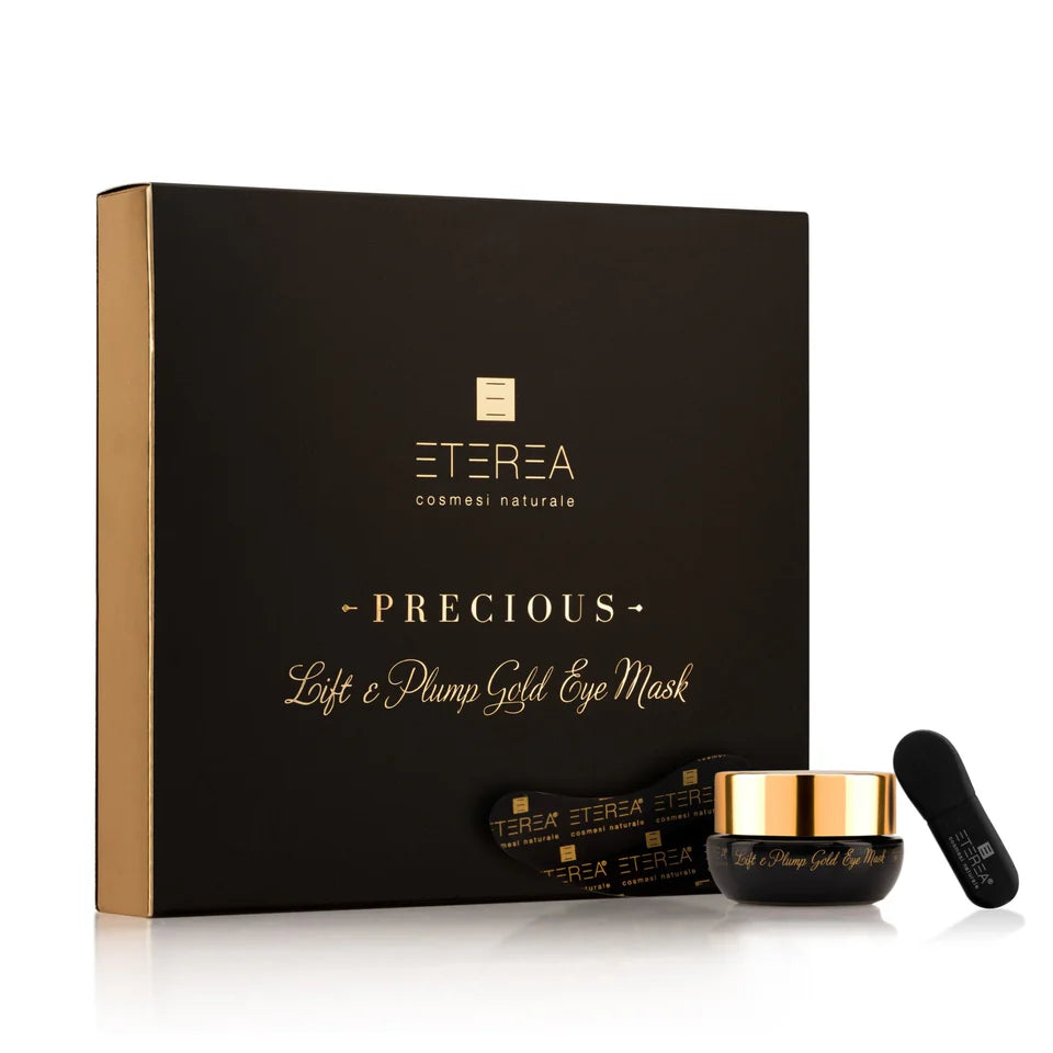 LIFT & PLUMP GOLD EYE MASK + TOOLS. MASCHERA CONTORNO OCCHI LIFTANTE E RIMPOLPANTE. FORMATO 15 ML