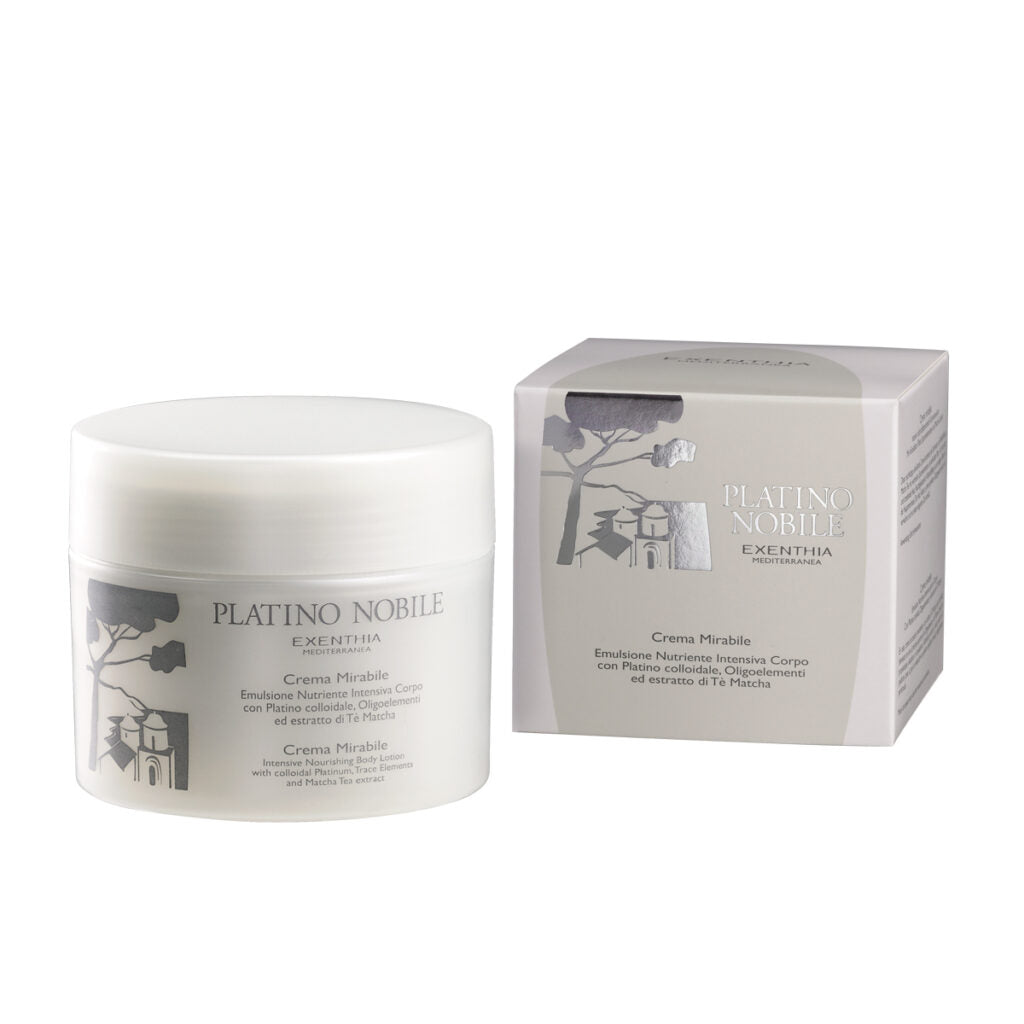 CREMA MIRABILE CON PLATINO COLLOIDALE, OLIGOELEMENTI ED ESTRATTO DI THE MATCHA