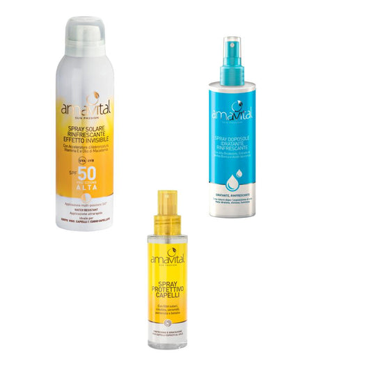 SPRAY SOLARE RINFRESCANTE SPRAY DOPOSOLE RINFRESCANTE SPRAY CAPELLI