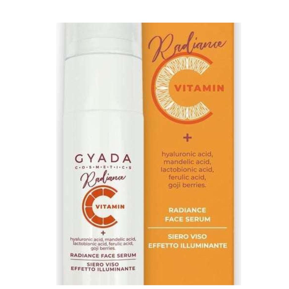 RADIANCE SIERO VISO ILLUMINANTE 30 ML GYADA COSMETICS