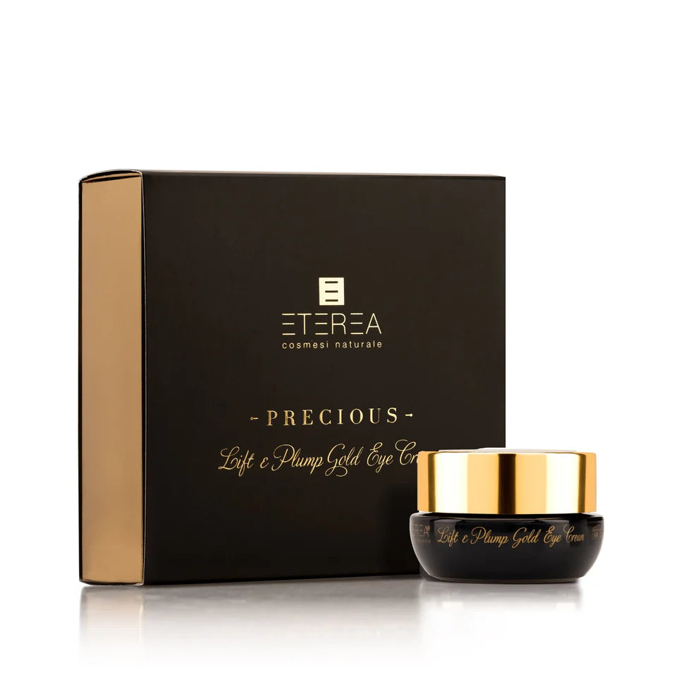 LIFT & PLUMP GOLD EYE CREAM. CONTORNO OCCHI LIFTANTE E ILLUMINANTE. FORMATO 15 ML