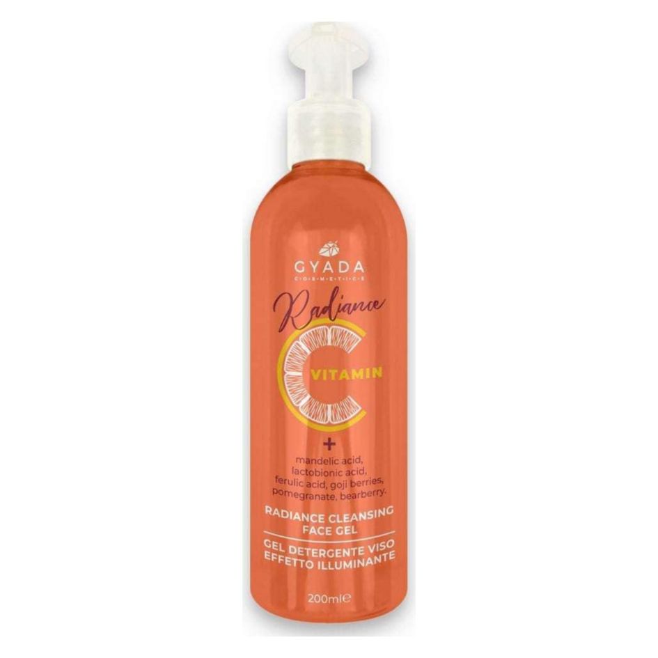 RADIANCE GEL DETERGENTE VISO ILLUMINANTE 200 ML GYADA COSMETICS